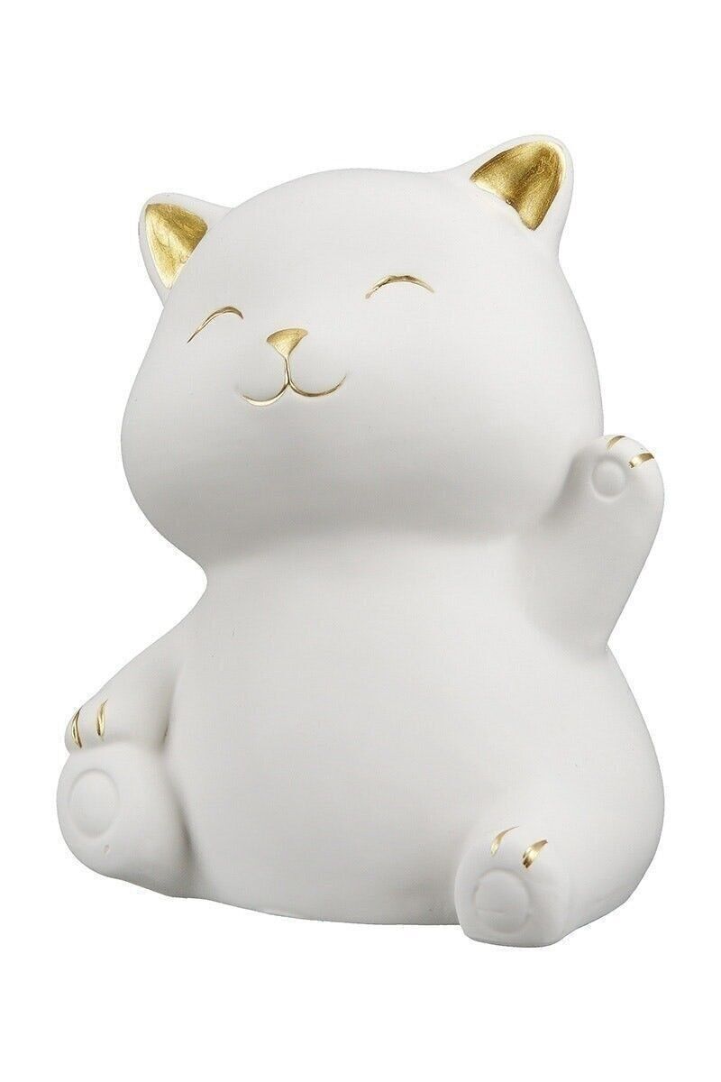 Gatto in ceramica "Kitty" che saluta VE 4