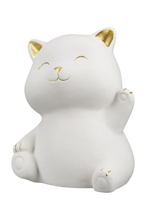 Keramik Katze "Kitty" winkend VE 4