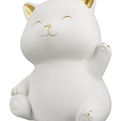 Gatto in ceramica "Kitty" che saluta VE 4