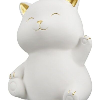 Gatto in ceramica "Kitty" che saluta VE 3