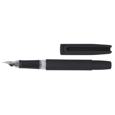 ONLINE Fountain Pen Bachelor Soft | ergonomic fountain pen | for students | incl. combination ink cartridge royal blue