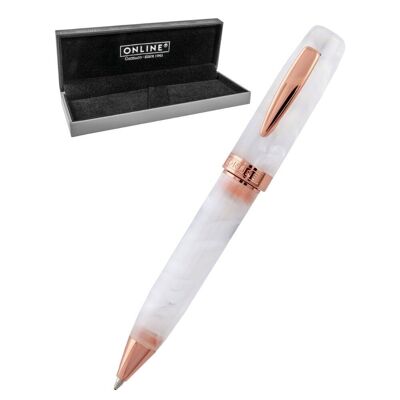 ONLINE twist ballpoint pen Bohemian Art | elegant ballpoint pen made of semi-transparent acrylic | gift wrapping