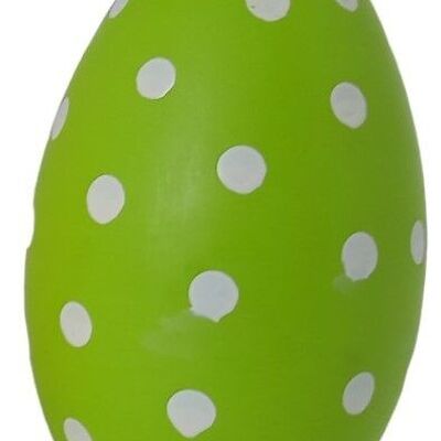 CANDLE "GREEN POLKA DOT EGG" DIMENSION: 13cm (height) CT-059