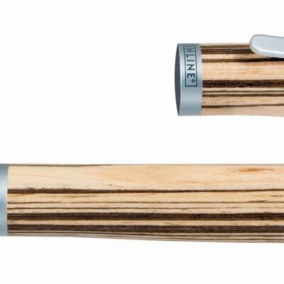 stylo plume EN LIGNE Newood | Stylo plume en bois | forme inhabituelle | emballage cadeau