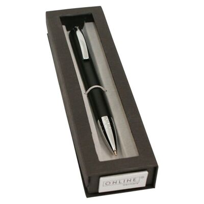 Bolígrafo giratorio ONLINE Vision | Bolígrafo de aluminio | envoltorio de regalo