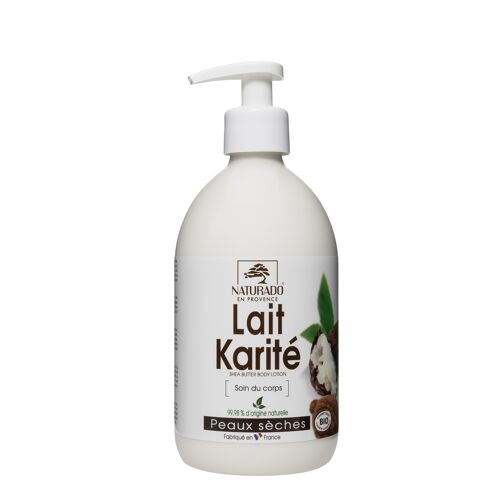 Lait Karité soin du corps 500 ml bio Ecocert