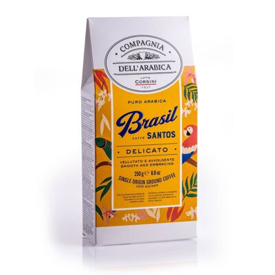 Gemahlener Kaffee | Brasilien | 100 % Arabica | 250 Gramm