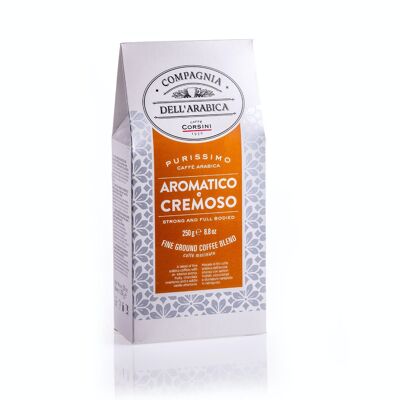 Café moulu | Aromatique et Crémeux | 100% Arabica | 250 grammes