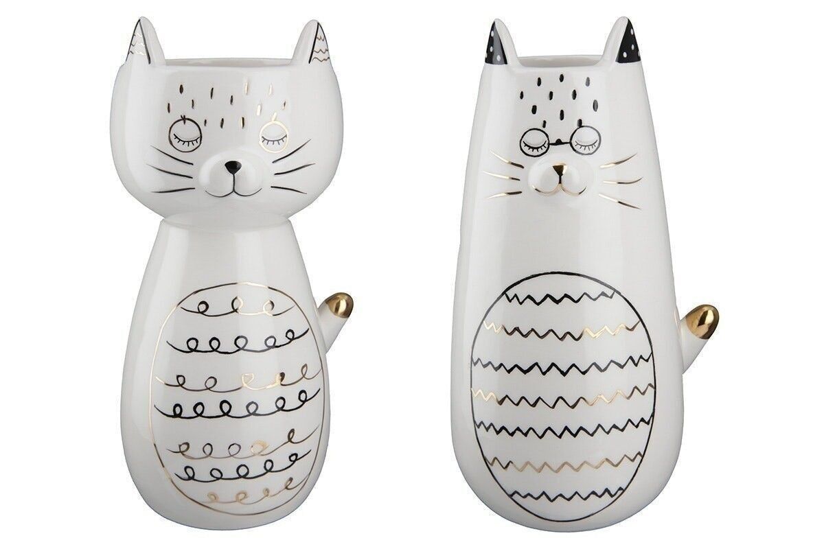 Ceramic vase cat "Sleepy" VE 4 so