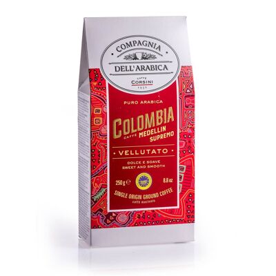 Ground coffee | Columbia | Pure Arabica | 250 grams