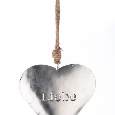 Metal hanger heart "love" VE 6