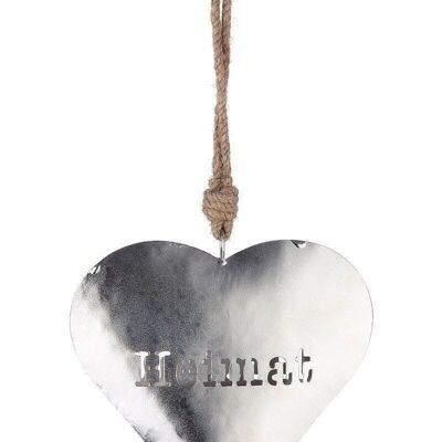 Metal hanger heart "Heimat" VE 6