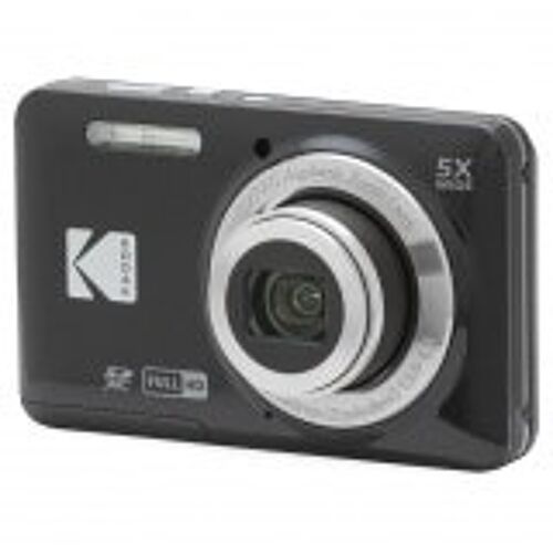 KODAK Pixpro FZ55 - Appareil Photo Numérique 16 Mégapixels, Zoom Optique 5X, Ecran LCD 2.7, Stabilisateur Optique, Full Vidéo HD 720p, ‎Lithium-ion - Noir