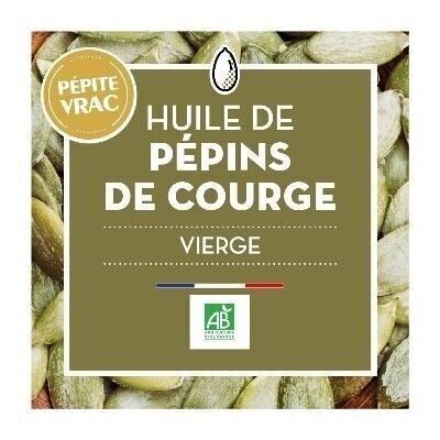 Huile de Pépins de courge Vierge - Bio - BIB 3L