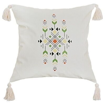 Fabric cushion "Indio" with 4 tassels VE 3
