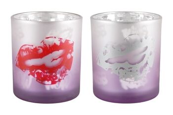 Lanterne en verre "Kiss" VE18 so 1