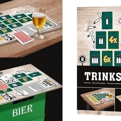 MDF Trinkspiel "Bierbus fahren" VE 2