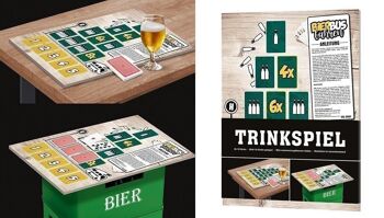 Jeu à boire en MDF "conduire le bus à bière" VE 2 1