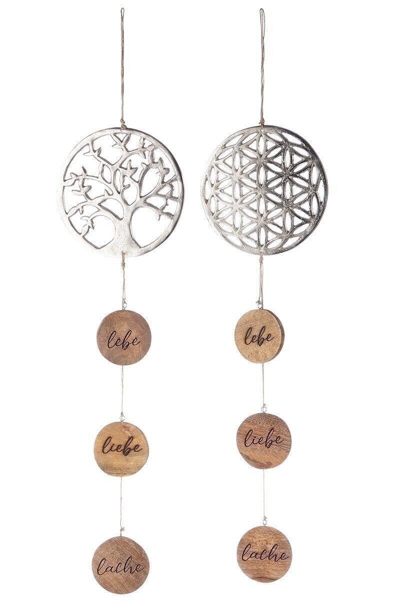 Aluminum hanger "Tree of Life/Flower of Life" VE 4 so