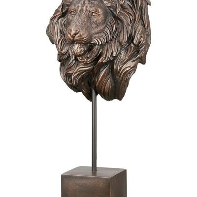 Poly lion "Antique" #bronze #resin