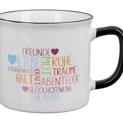 Ceramic cup "Keywords" VE 6