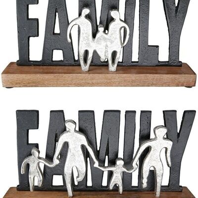 Aluminum lettering "Family" VE 2 so