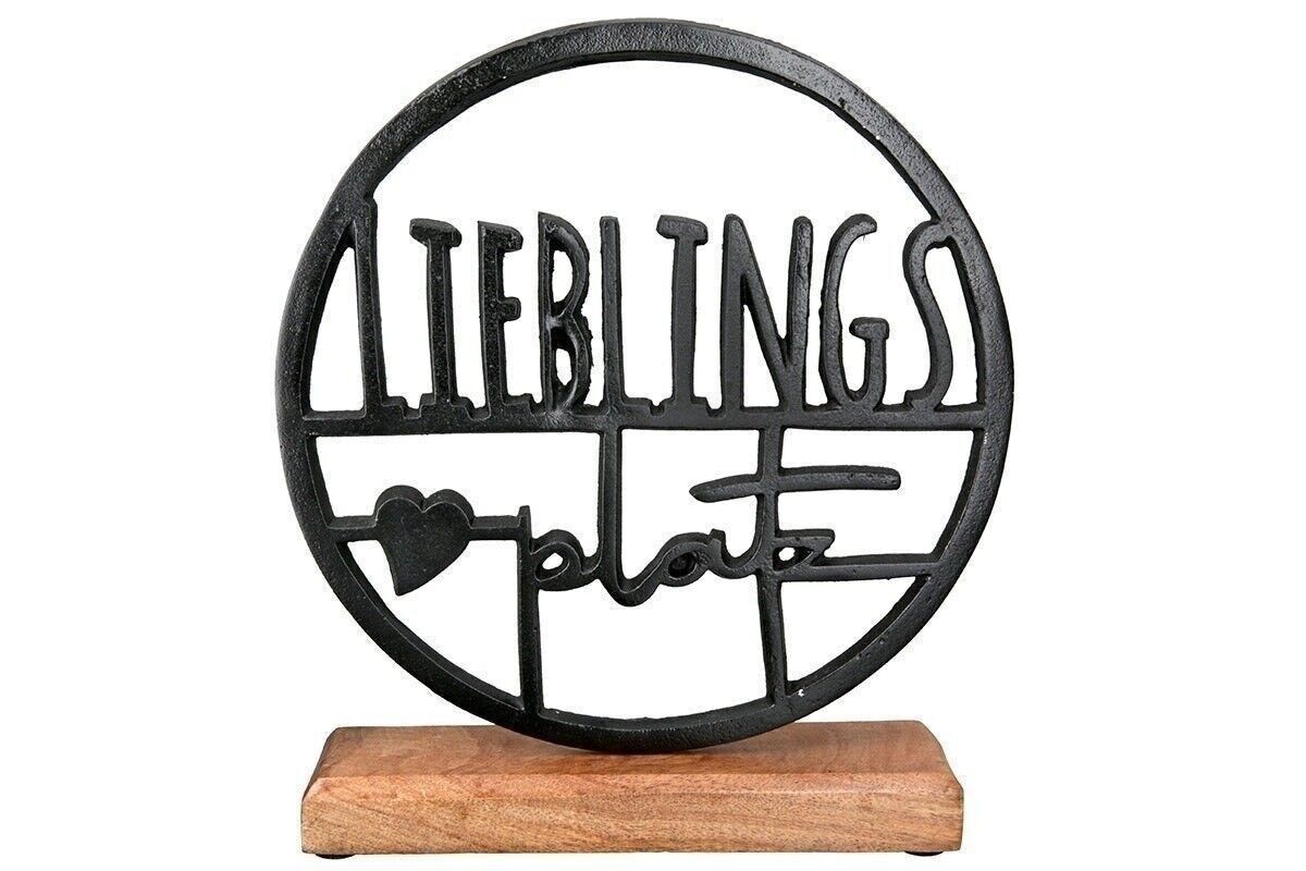 Círculo de aluminio "Lugar favorito" PU 2 so