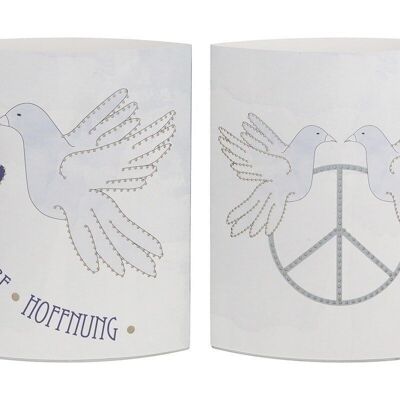 Paper LED Lantern "Peace Dove" VE 8 so