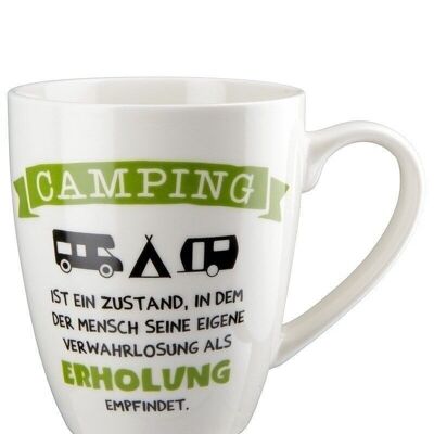Porcelain cup "Camping" VE 6