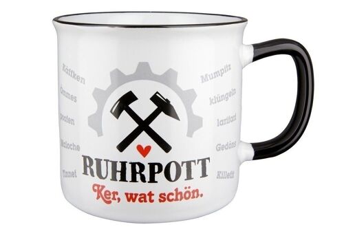 Keramik Tasse "Ruhrpott - Ker, wat schön" VE 6