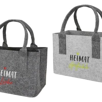 Felt bag small "Heimat" VE 6 so