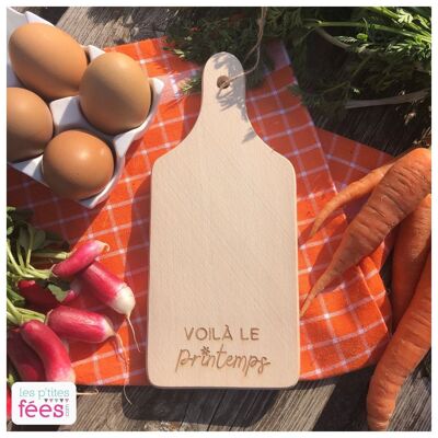 Petite planche "Voilà le Printemps" (Pâques, repas de famille, brunch, apéro, tapas)