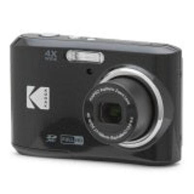 KODAK Pixpro FZ45 - Cámara digital compacta de 16,44 megapíxeles, zoom óptico de 4x, pantalla LCD de 2,7 pulgadas, vídeo HD de 720p, pliegue AA - Negro