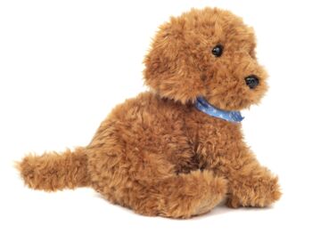 Goldendoodle assis 30 cm - peluche - peluche 8