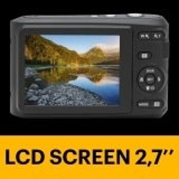 KODAK Pixpro FZ45 - Appareil Photo Numérique Compact 16.44 Mégapixels, Zoom Optique 4x, Ecran LCD de 2.7 pouces, Vidéo HD 720p, Plie AA - Rouge 4