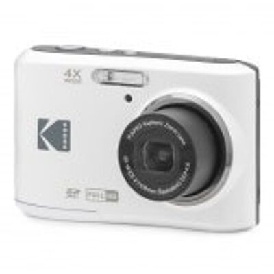 KODAK Pixpro FZ45 - Appareil Photo Numérique Compact 16.44 Mégapixels, Zoom Optique 4x, Ecran LCD de 2.7 pouces, Vidéo HD 720p, Plie AA - Blanc
