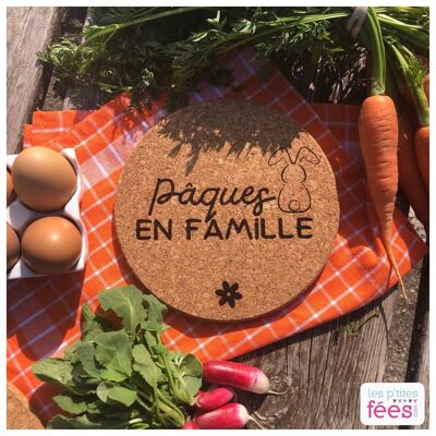 Trivet "Easter with the Family" (Party, Family meal)