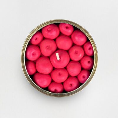 Candle Can - Fruity Cherry (Novelty Scented Candle)