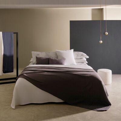 Fatima Cotton Bedspread Gray