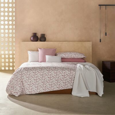 200 thread count cotton duvet cover Fiona Pink