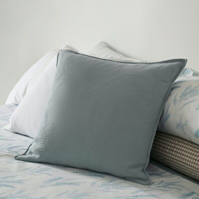 Housses de coussin en coton Celina Agua