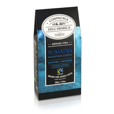 Bio und Fairtrade Grand Cru gemahlener Kaffee | 100 % Arabica | 250 Gramm
