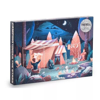 Camping Under The Stars 1000 Piece Jigsaw Puzzle