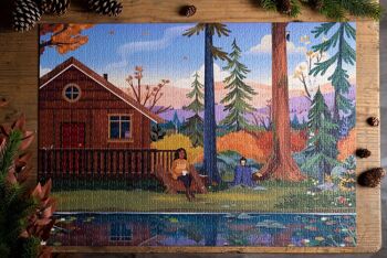Puzzle 1000 pièces Autumn Cottage 2