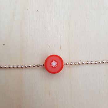 Bracelet Fruit - Rouge comme une Tomate 1