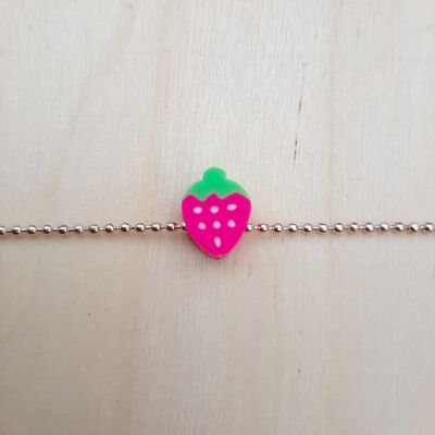 Pulsera de frutas - Deseo de fresa