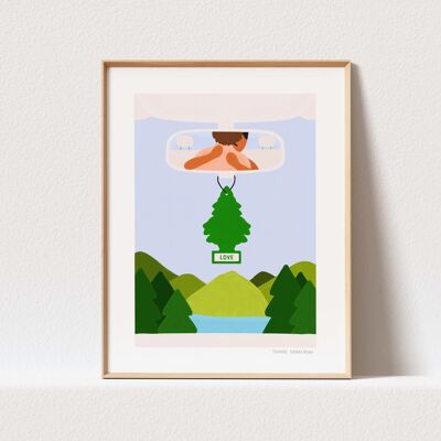 Print "Love in Yosemite Park" (A3)