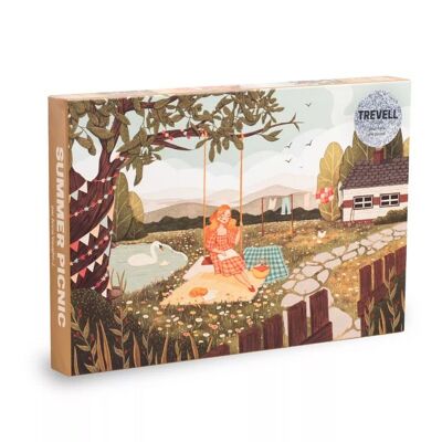 Sommerpicknick 1000 Teile Puzzle
