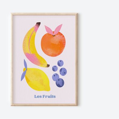 Les Fruits, Art Print