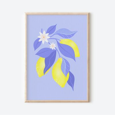 Lemon Branch, Art Print